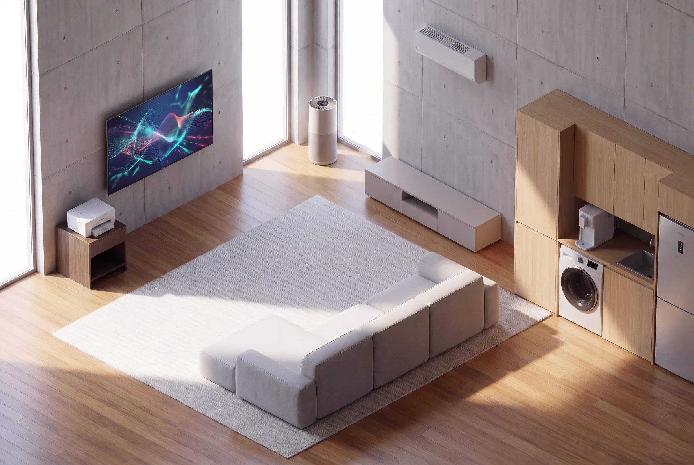 EcoVolt Smart Room